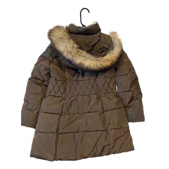 Laundry by Shelli Segal LA Hooded Insulated Parka Womans L - Picture 2 of 3